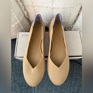 Rothy's Flats in Camel. Elegant and Versatile